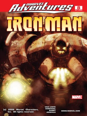 cover image of Marvel Adventures Iron Man, Issue 8